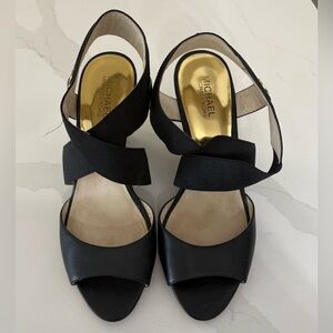 Michael Kors Black Women's Wedges